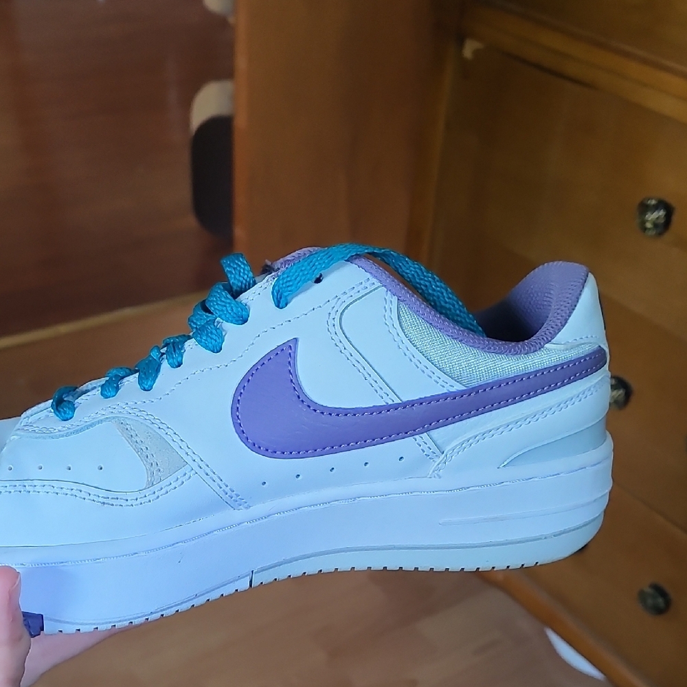 Nike Purple and White Sneakers
